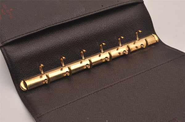 Authentic Louis Vuitton Damier Agenda PM Notebook Cover R20700 LV 4483J