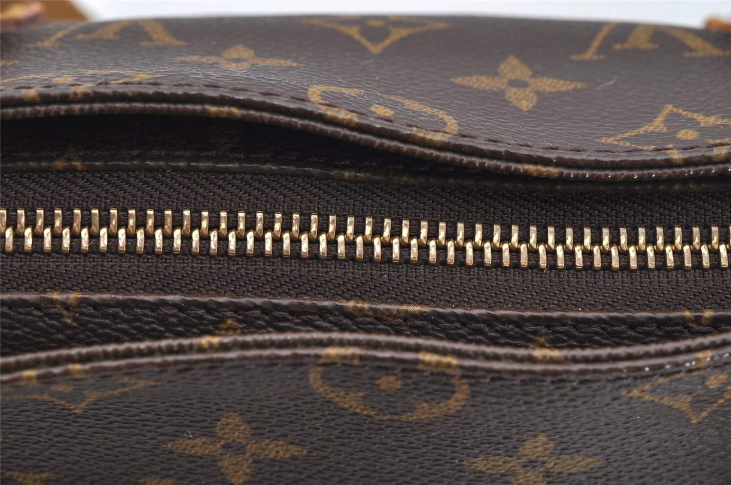 Authentic Louis Vuitton Monogram Cabas Piano Shoulder Tote Bag M51148 Junk 4484I