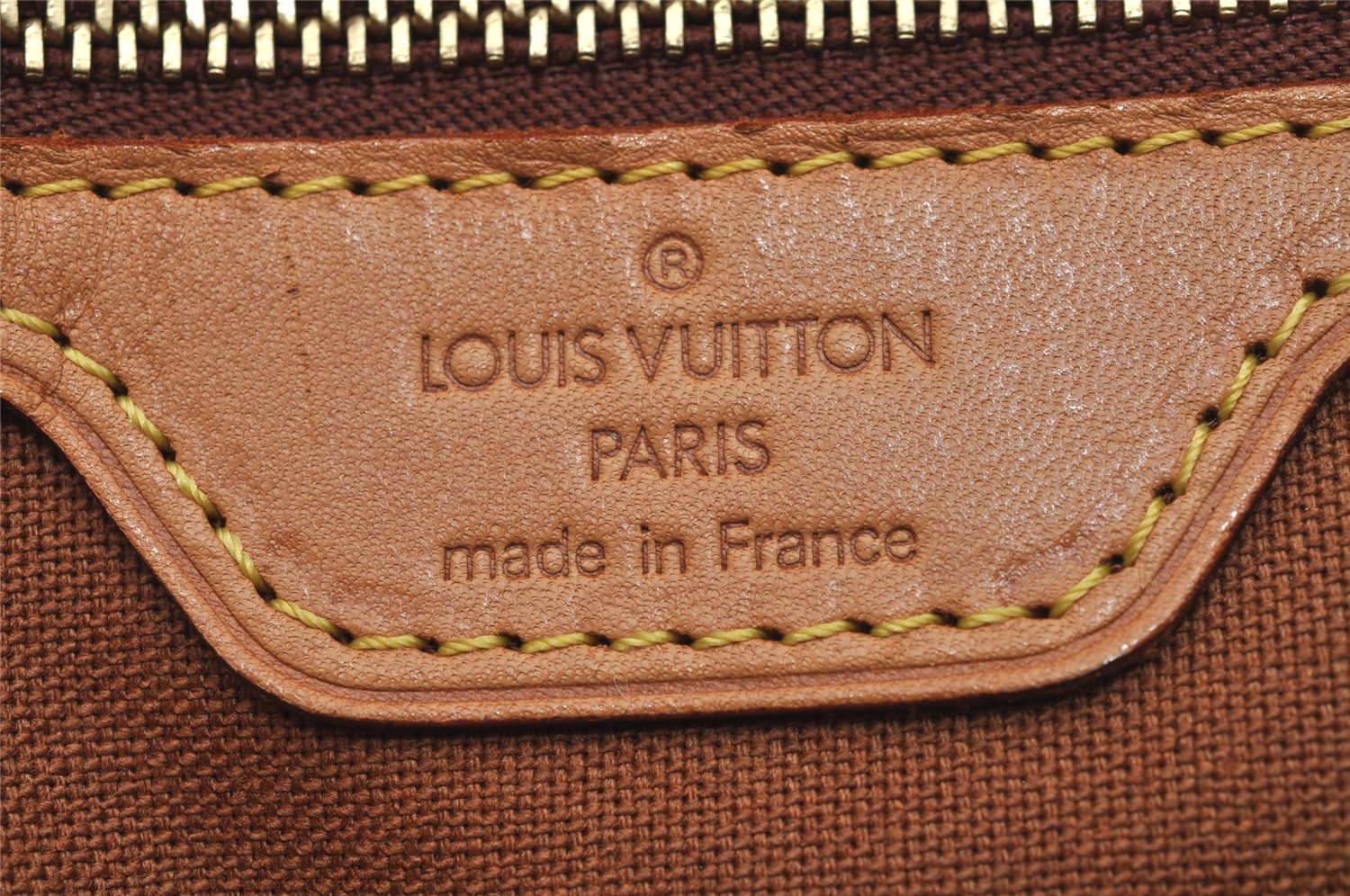 Authentic Louis Vuitton Monogram Cabas Piano Shoulder Tote Bag M51148 Junk 4484I