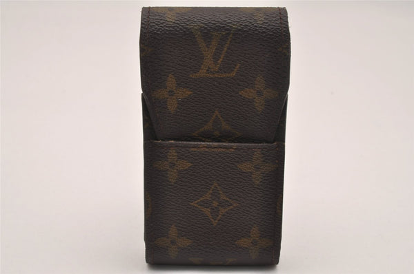 Authentic Louis Vuitton Monogram Etui Cigarette Case M63024 LV 4484J