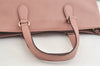 Authentic GUCCI Bamboo 2Way Shoulder Tote Bag Leather 449643 Pink 4484K