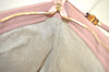 Authentic GUCCI Bamboo 2Way Shoulder Tote Bag Leather 449643 Pink 4484K