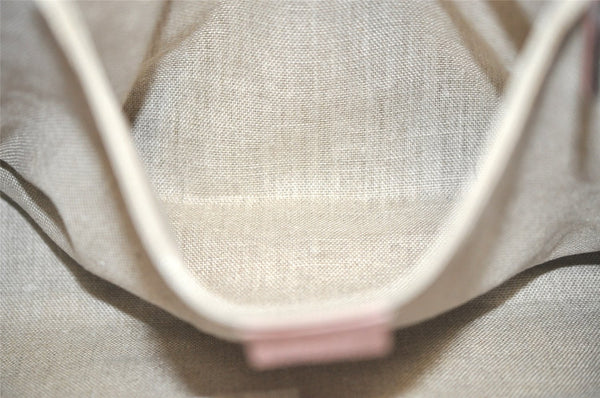 Authentic GUCCI Bamboo 2Way Shoulder Tote Bag Leather 449643 Pink 4484K