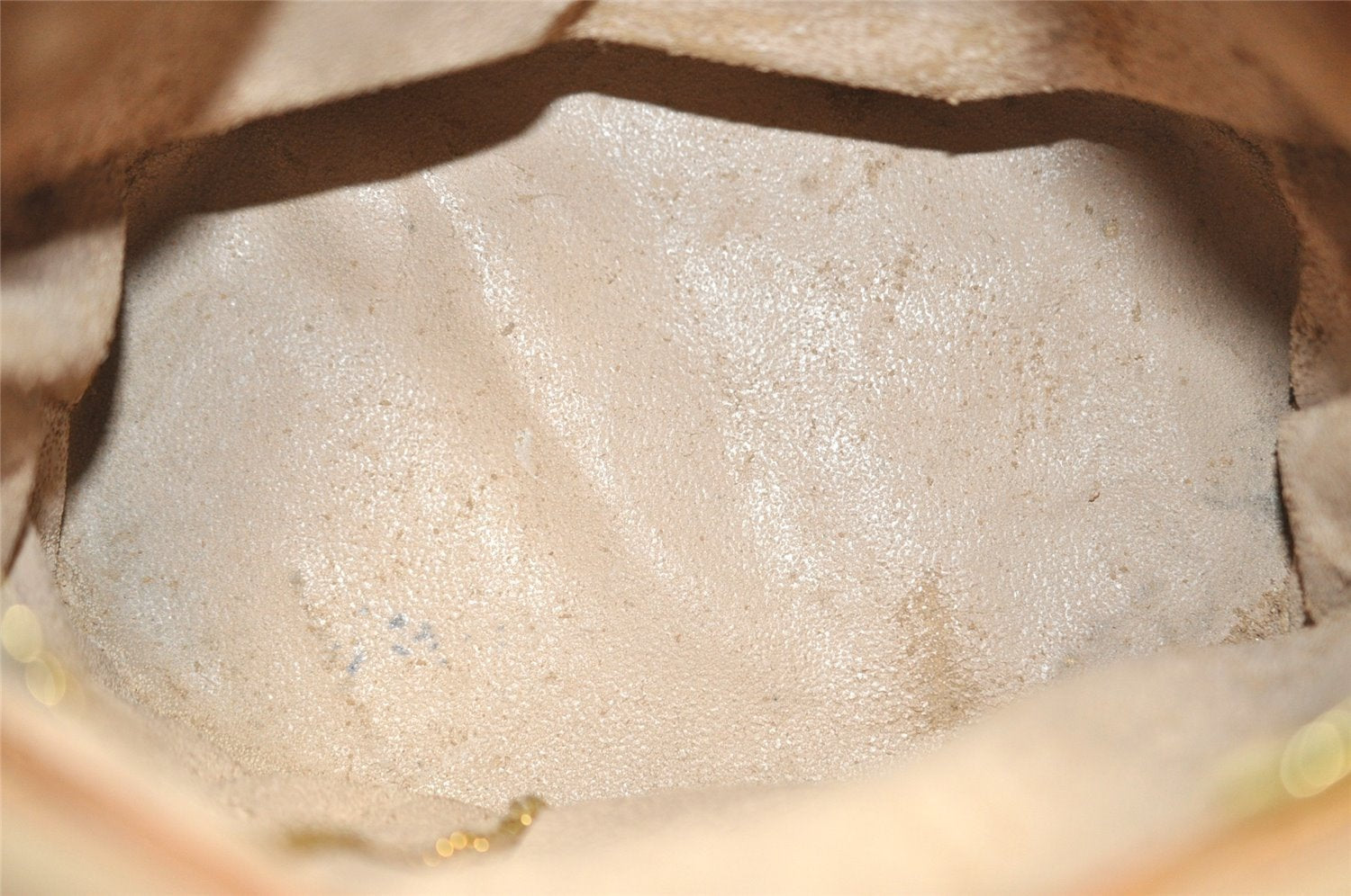 Authentic Louis Vuitton Monogram Bucket PM Shoulder Tote Bag M42238 Junk 4487I