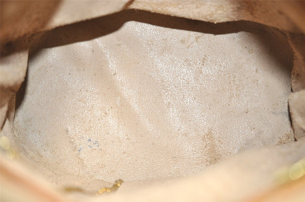 Authentic Louis Vuitton Monogram Bucket PM Shoulder Tote Bag M42238 Junk 4487I