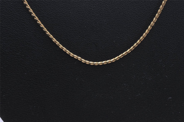 Authentic GIVENCHY Vintage Chain Necklace Gold Tone 4487J