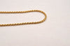 Authentic GIVENCHY Vintage Chain Necklace Gold Tone 4487J