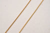 Authentic GIVENCHY Vintage Chain Necklace Gold Tone 4487J