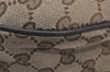 Authentic GUCCI Sukey Shoulder Hand Bag GG Canvas Leather 232955 Brown 4488K
