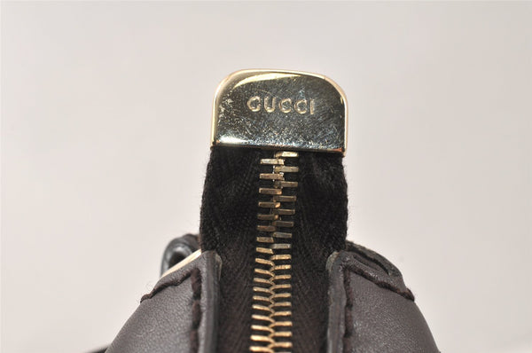 Authentic GUCCI Sukey Shoulder Hand Bag GG Canvas Leather 232955 Brown 4488K