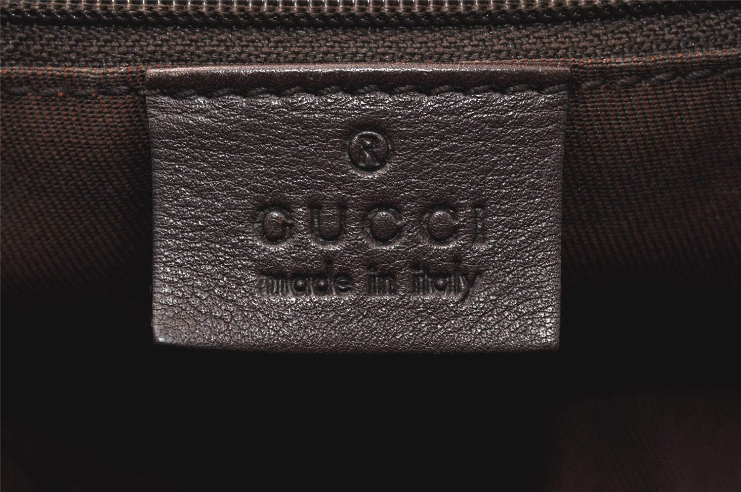 Authentic GUCCI Sukey Shoulder Hand Bag GG Canvas Leather 232955 Brown 4488K