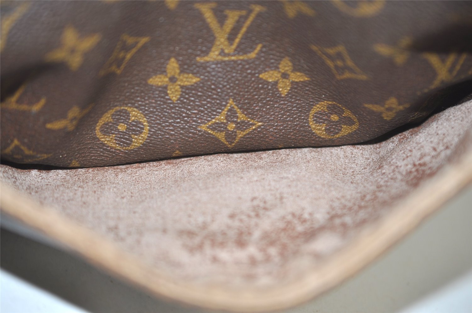 Authentic Louis Vuitton Monogram Trocadero 27 Shoulder Bag M51274 Junk 4491I