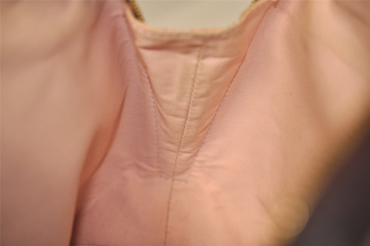 Authentic Louis Vuitton Monogram Mini Sac Marie Kate Hand Bag M92506 Pink 4493I