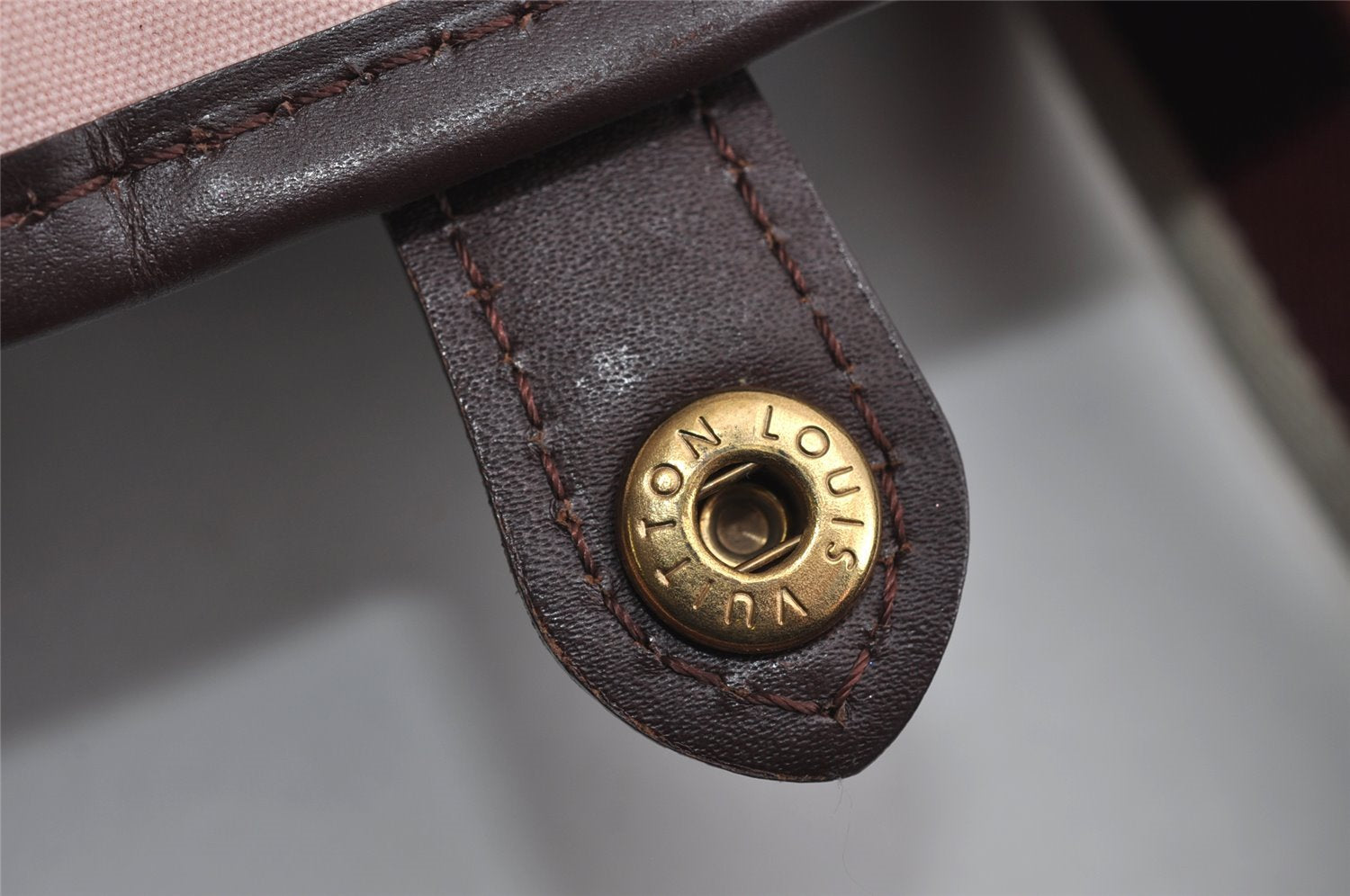 Authentic Louis Vuitton Monogram Mini Sac Marie Kate Hand Bag M92506 Pink 4493I