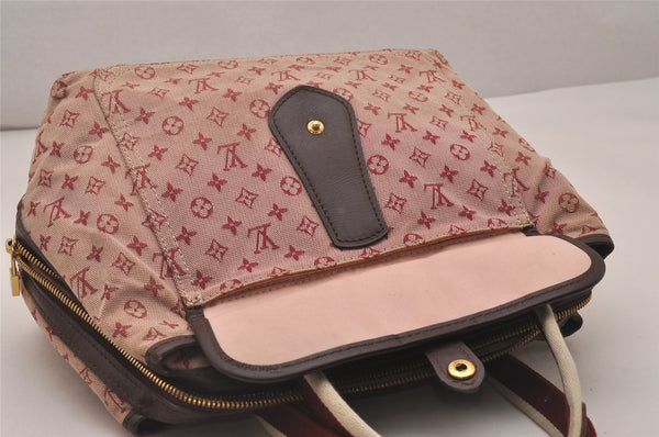 Authentic Louis Vuitton Monogram Mini Sac Marie Kate Hand Bag M92506 Pink 4493I