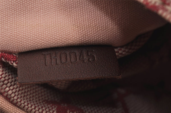 Authentic Louis Vuitton Monogram Mini Sac Marie Kate Hand Bag M92506 Pink 4493I