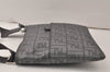 Authentic FENDI Zucca Shoulder Cross Body Bag Purse PVC Gray 4493K