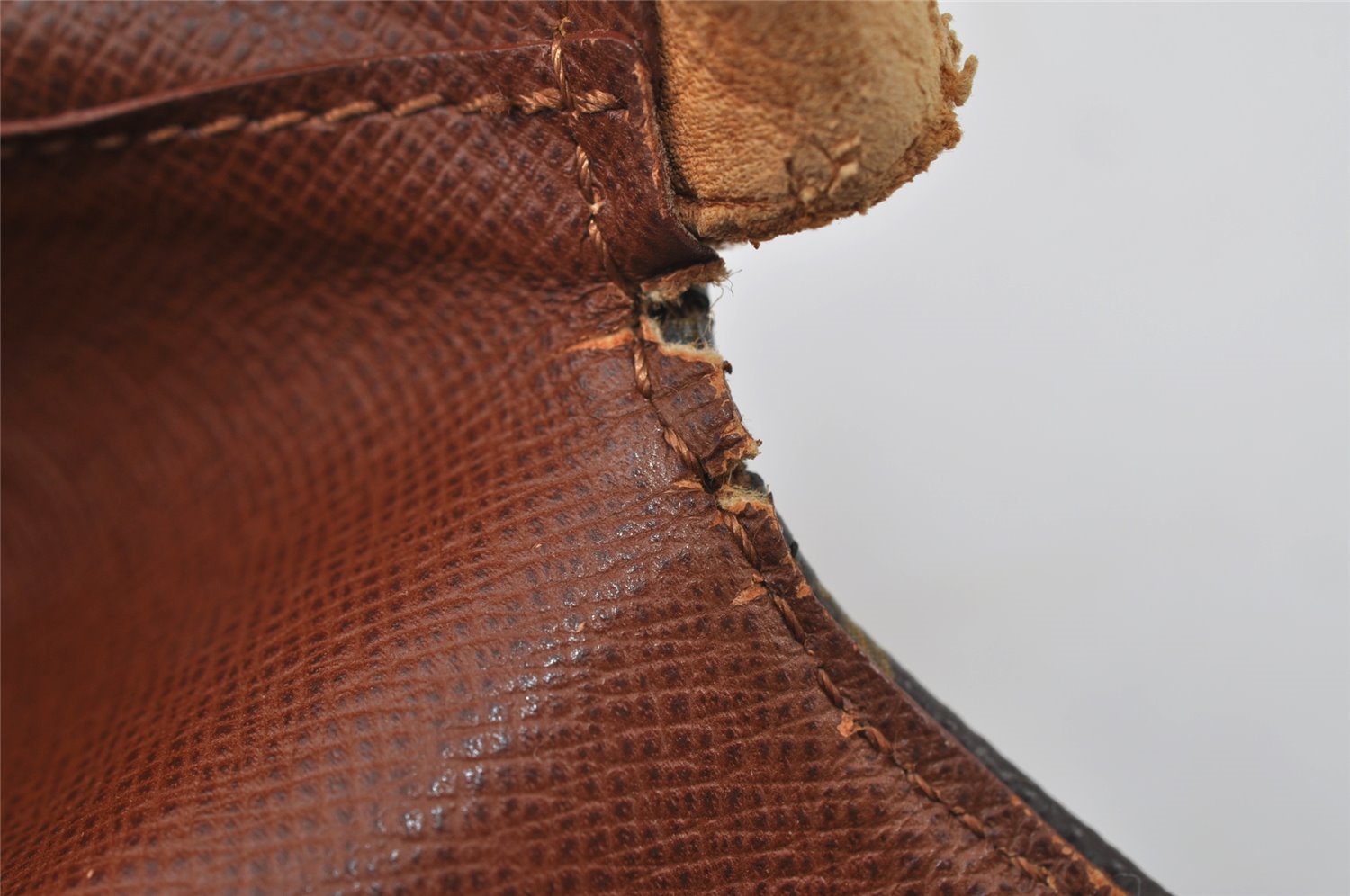 Authentic Louis Vuitton Monogram Musette Tango M51388 Shoulder Bag Junk 4494I