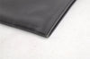 Authentic HERMES Pochette Rio Clutch Hand Bag Purse Leather Black 4494K