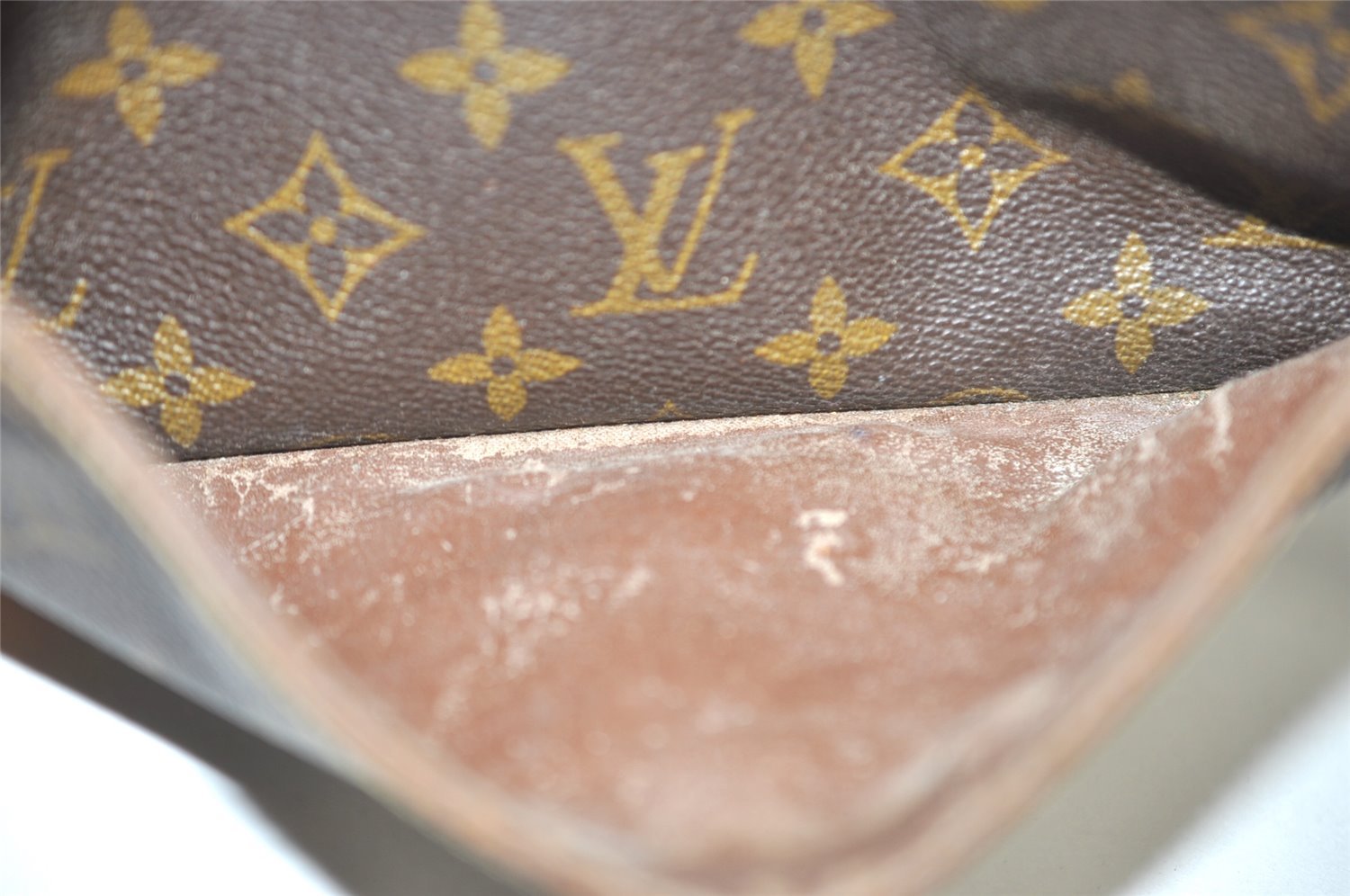 Authentic Louis Vuitton Monogram Trocadero 23 Shoulder Cross Bag M51276 LV 4495I