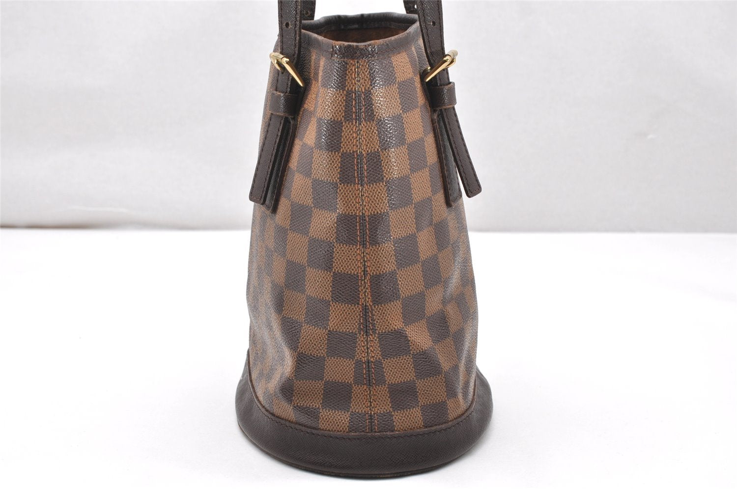 Authentic Louis Vuitton Damier Marais Bucket Shoulder Tote Bag N42240 LV 4495K