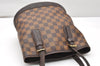 Authentic Louis Vuitton Damier Marais Bucket Shoulder Tote Bag N42240 LV 4495K