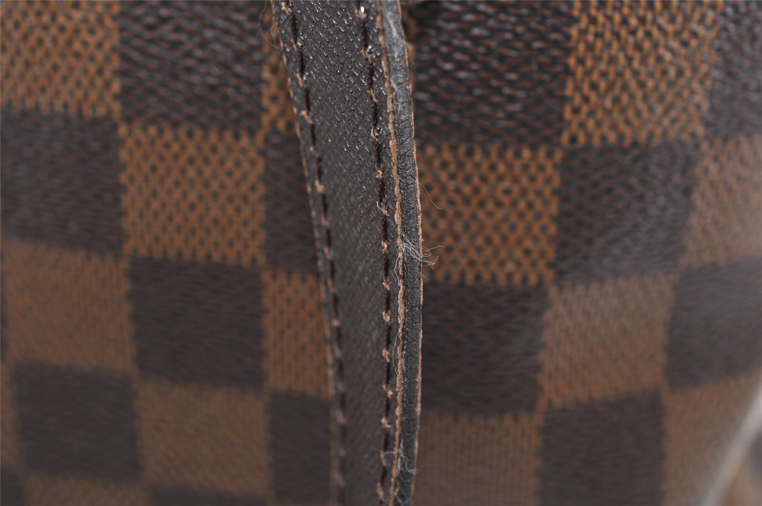 Authentic Louis Vuitton Damier Marais Bucket Shoulder Tote Bag N42240 LV 4495K