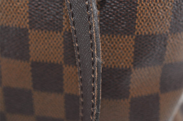 Authentic Louis Vuitton Damier Marais Bucket Shoulder Tote Bag N42240 LV 4495K