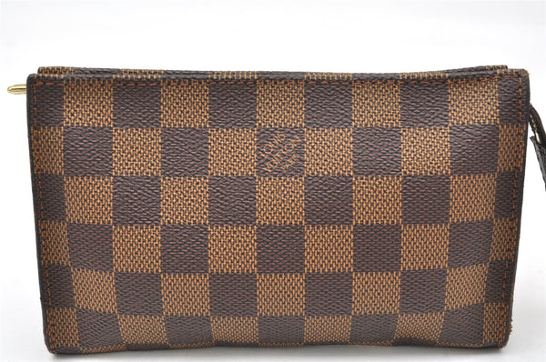 Authentic Louis Vuitton Damier Marais Bucket Shoulder Tote Bag N42240 LV 4495K