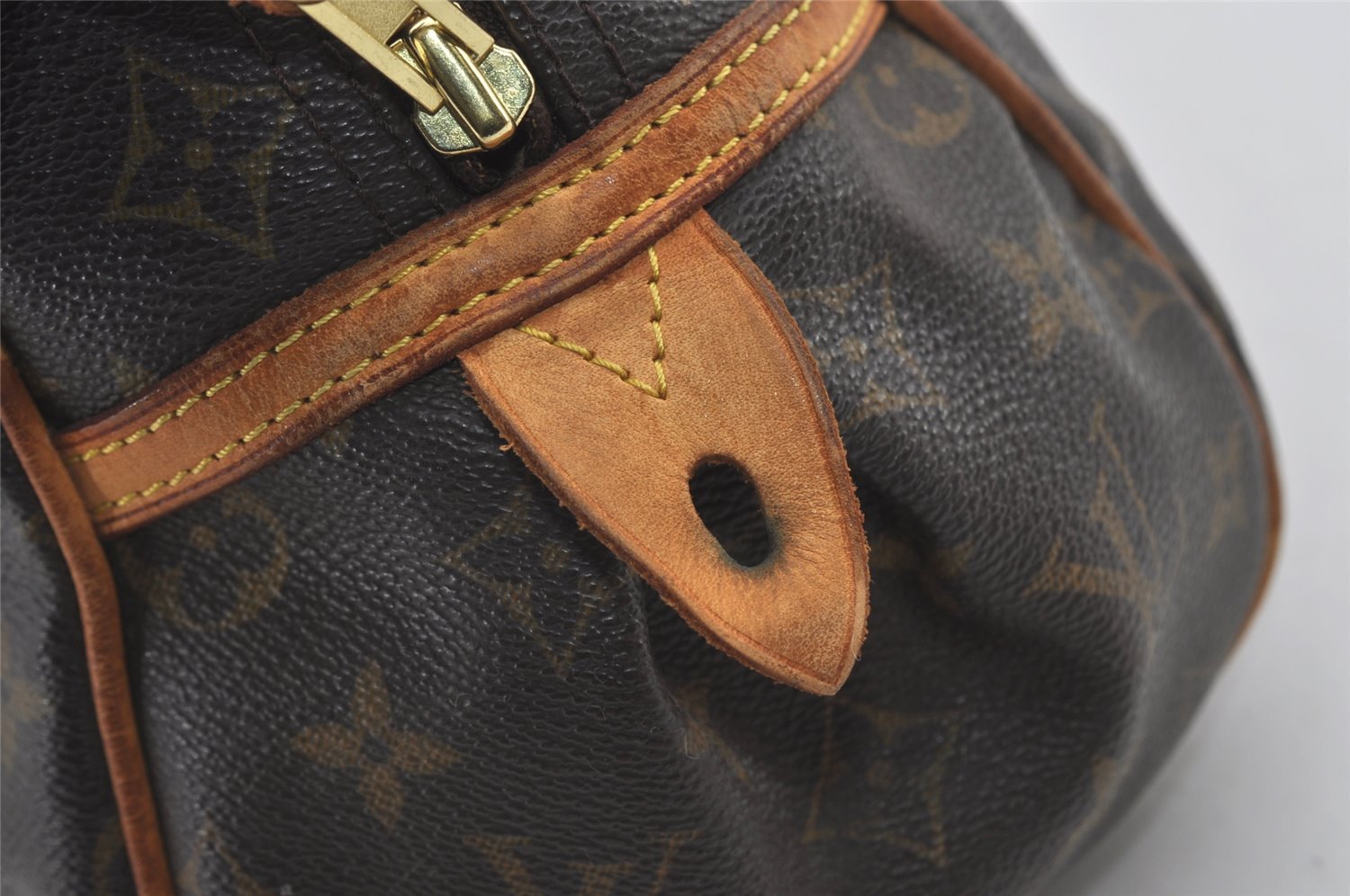 Authentic Louis Vuitton Monogram Montorgueil PM M95565 Shoulder Tote Bag 4496I