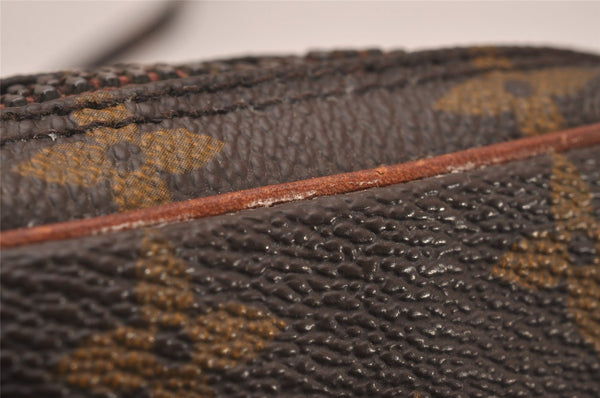 Auth Louis Vuitton Monogram Mini Poche Danube Shoulder Bag M45268 LV Junk 4497I