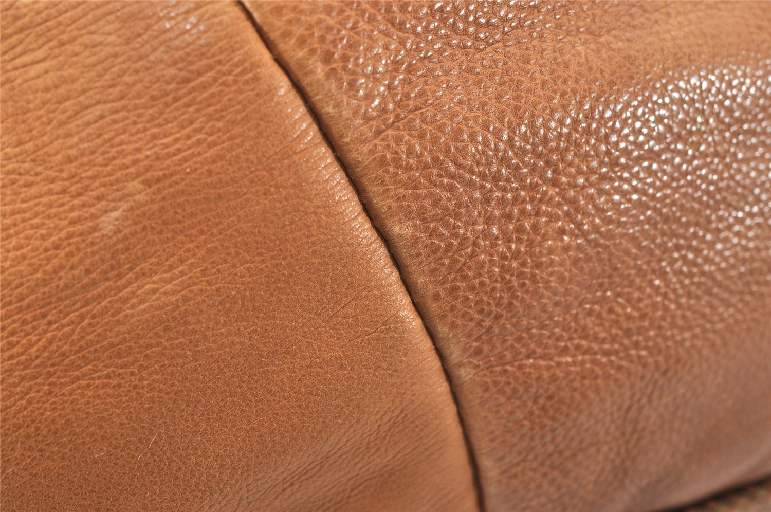 Authentic GUCCI Marrakech Shoulder Tote Bag Leather 257029 Brown 4498K