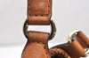 Authentic GUCCI Marrakech Shoulder Tote Bag Leather 257029 Brown 4498K