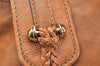 Authentic GUCCI Marrakech Shoulder Tote Bag Leather 257029 Brown 4498K