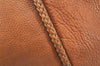 Authentic GUCCI Marrakech Shoulder Tote Bag Leather 257029 Brown 4498K
