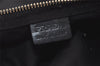 Authentic PRADA Nylon Tessuto Leather Hand Boston Bag Purse Black 4499J