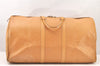 Authentic Louis Vuitton Epi Keepall 60 Boston Travel Bag Beige M42946 LV 4499K