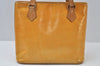 Authentic Louis Vuitton Vernis Houston Shoulder Hand Bag Yellow M91053 LV 4500I