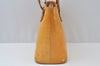 Authentic Louis Vuitton Vernis Houston Shoulder Hand Bag Yellow M91053 LV 4500I