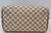 Authentic Louis Vuitton Damier Azur Speedy30 Hand Boston Bag N41533 Junk 4501I