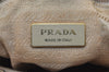 Authentic PRADA Tessuto Basic Nylon Leather Shoulder Bag B11214 Beige 4501J