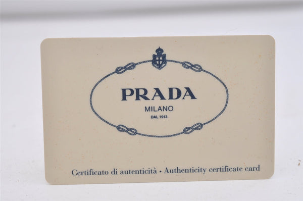 Authentic PRADA Tessuto Basic Nylon Leather Shoulder Bag B11214 Beige 4501J
