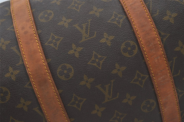 Authentic Louis Vuitton Monogram Keepall 55 Travel Boston Bag Old Model LV 4502I