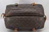 Authentic Louis Vuitton Monogram Saumur 43 Shoulder Cross Bag M42252 LV 4503K