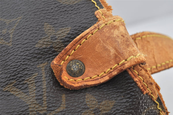 Authentic Louis Vuitton Monogram Saumur 43 Shoulder Cross Bag M42252 LV 4503K