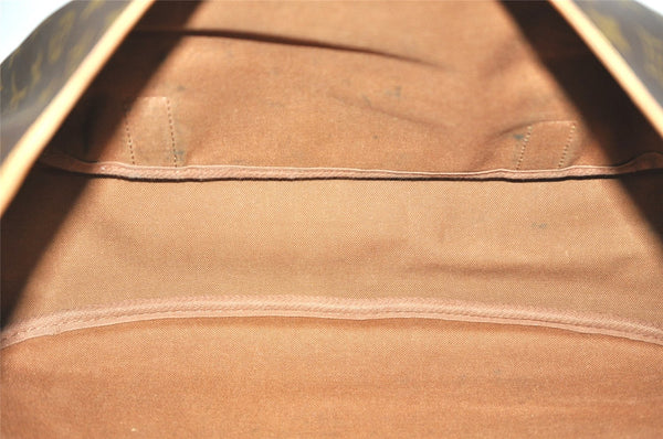 Authentic Louis Vuitton Monogram Saumur 43 Shoulder Cross Bag M42252 LV 4503K