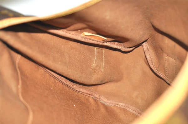 Authentic Louis Vuitton Monogram Saumur 43 Shoulder Cross Bag M42252 LV 4503K