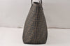 Authentic FENDI Zucca Vintage Shoulder Tote Bag PVC Brown 4504K