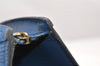 Authentic Louis Vuitton Epi Trousse Crete Clutch Bag Blue M48405 LV Junk 4505K