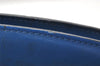 Authentic Louis Vuitton Epi Trousse Crete Clutch Bag Blue M48405 LV Junk 4505K